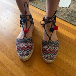 Aquazurra Palm Beach Espadrille Sandals